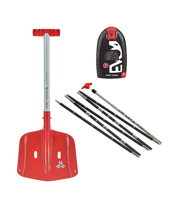 Arva set - vyhledávač Evo4 + lopata Access + sonda Access